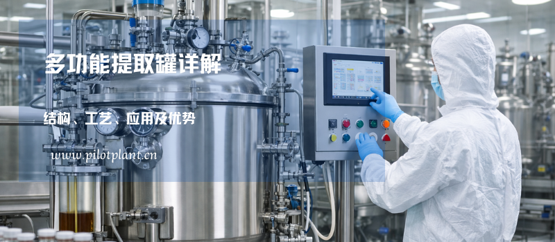 多功能提取罐详解：结构、工艺、应用及优势