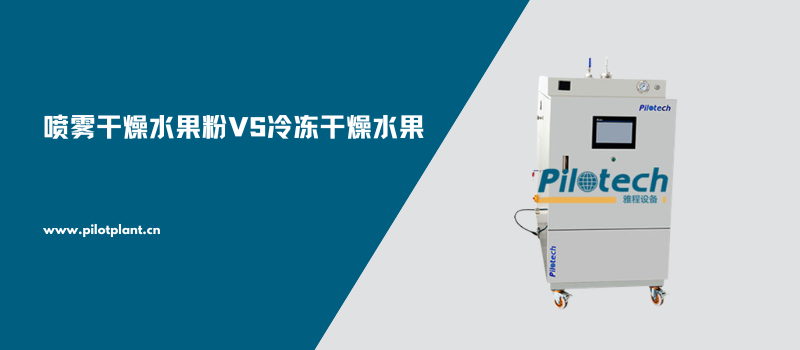 喷雾干燥水果粉vs冷冻干燥水果
